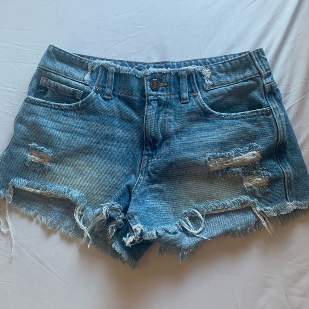 Women’s Kancan USA jean shorts